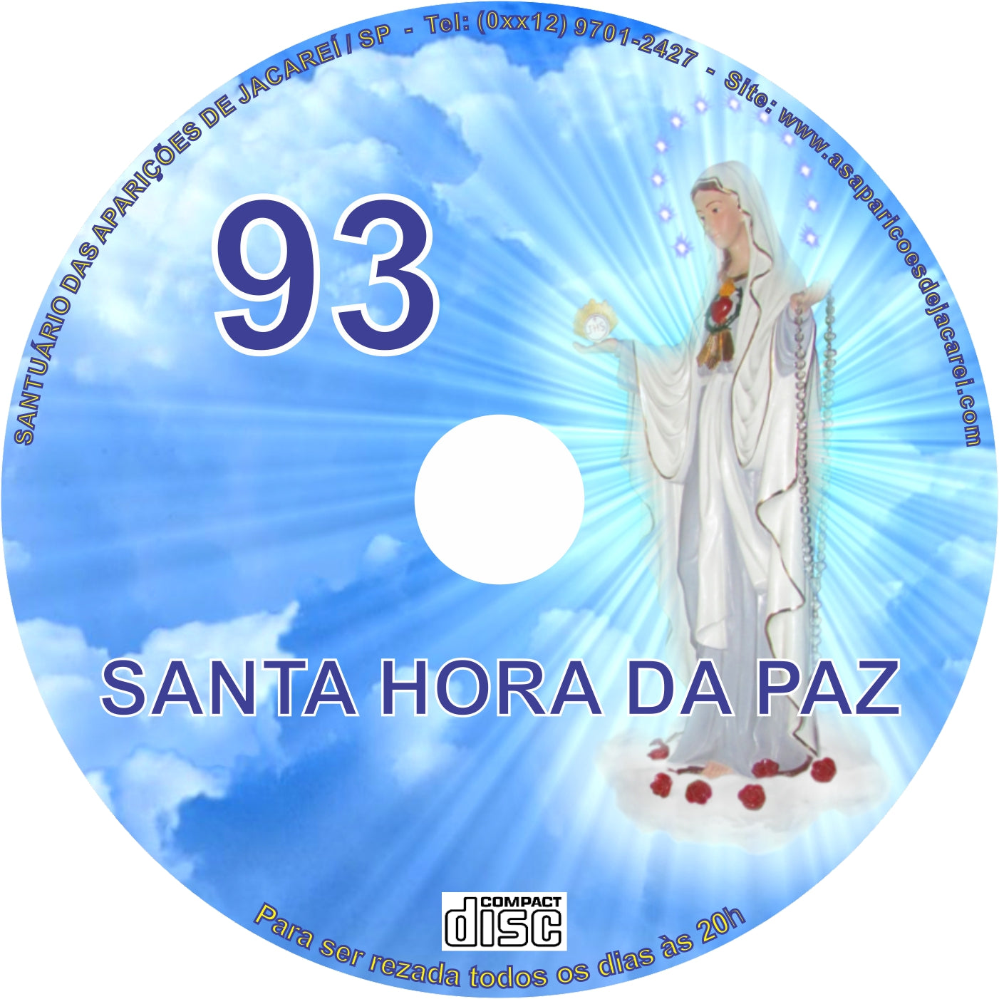 CD Hora da Paz 93 CD Hora da Paz 93